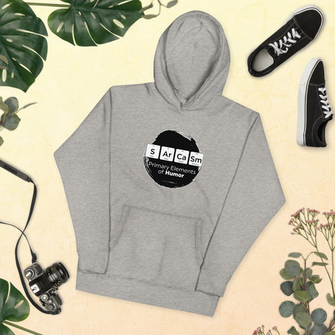 Primary Elements for Humor - Sarcasm Unisex Hoodie - Mainstream Freedom