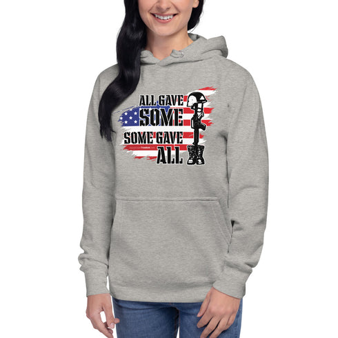 All Gave Some, Some Gave All Unisex Hoodie - Mainstream Freedom