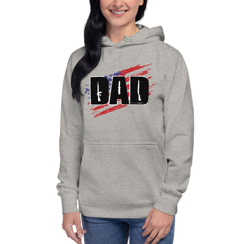 Dad Guns Unisex Hoodie - Mainstream Freedom
