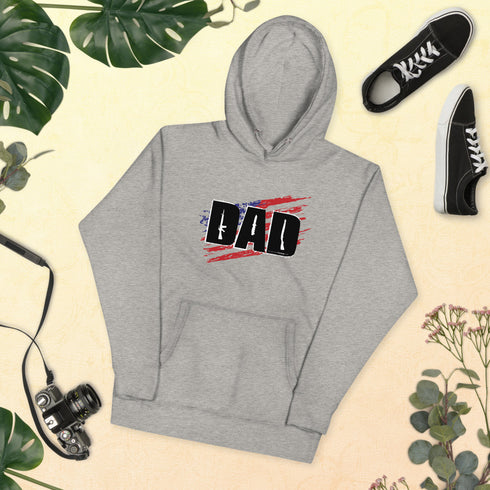 Dad Guns Unisex Hoodie - Mainstream Freedom