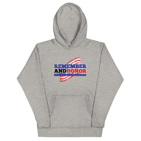 Remember And Honor Memorial Day Unisex Hoodie - Mainstream Freedom