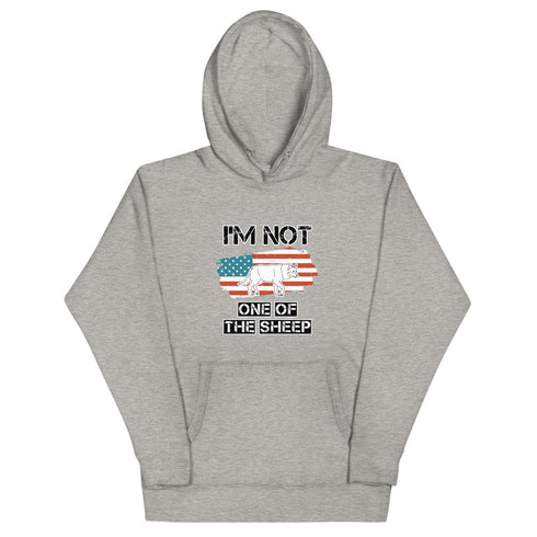 I'm Not One Of The Sheep Unisex Hoodie - Mainstream Freedom
