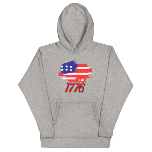 Since 1776 Unisex Independence Day Hoodie - Mainstream Freedom