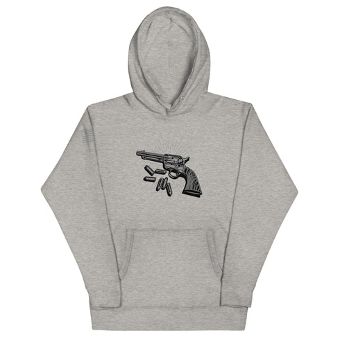 Vintage Revolver Unisex Hoodie - Mainstream Freedom