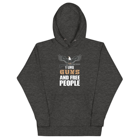 I Like Guns and Free People Unisex Hoodie - Mainstream Freedom