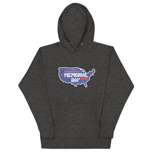 Memorial Day USA Unisex Hoodie - Mainstream Freedom