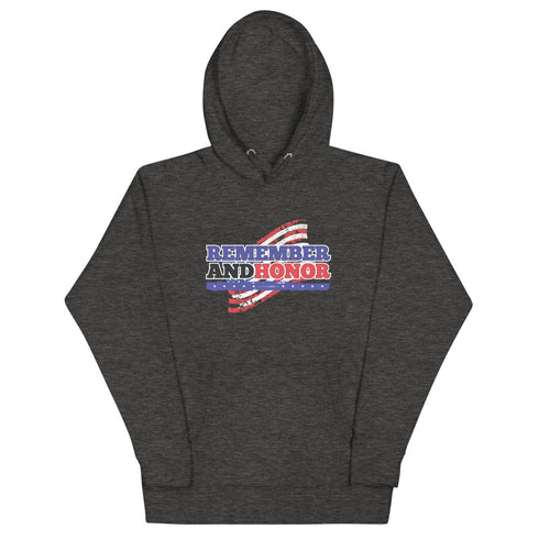 Remember And Honor Memorial Day Unisex Hoodie - Mainstream Freedom