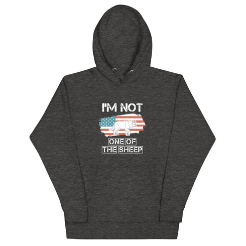 I'm Not One Of The Sheep Unisex Hoodie - Mainstream Freedom