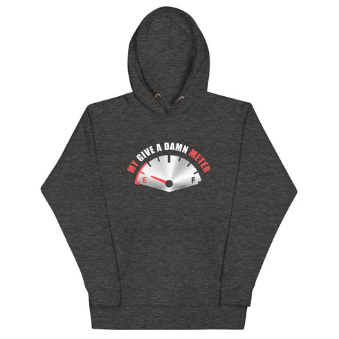 My Give A Damn Meter Unisex Hoodie - Mainstream Freedom