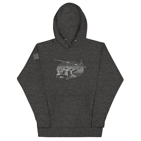 Helicopter Unisex Hoodie - Mainstream Freedom