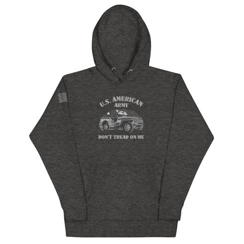 US American Army Don't Tread On Me Unisex Hoodie - Mainstream Freedom