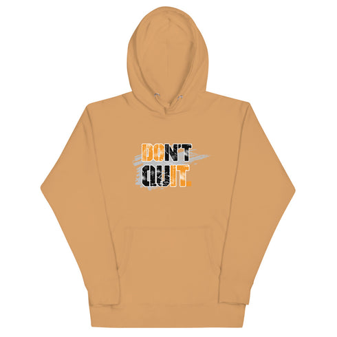 Don't Quit Motivational Unisex Hoodie - Mainstream Freedom