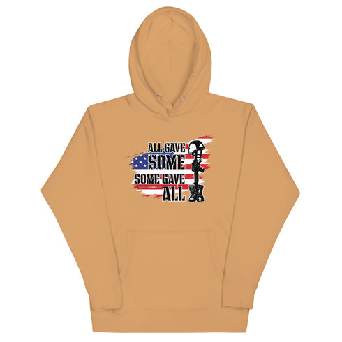 All Gave Some, Some Gave All Unisex Hoodie - Mainstream Freedom