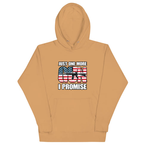 Just One More Gun I Promise Unisex Hoodie - Mainstream Freedom