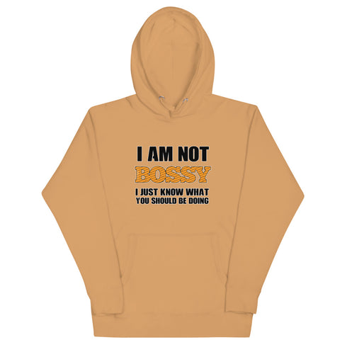 I Am Not Bossy Unisex Hoodie - Mainstream Freedom