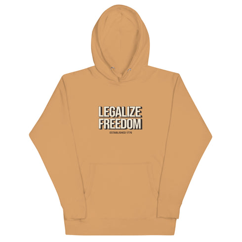 Legalize Freedom Unisex Hoodie - Mainstream Freedom
