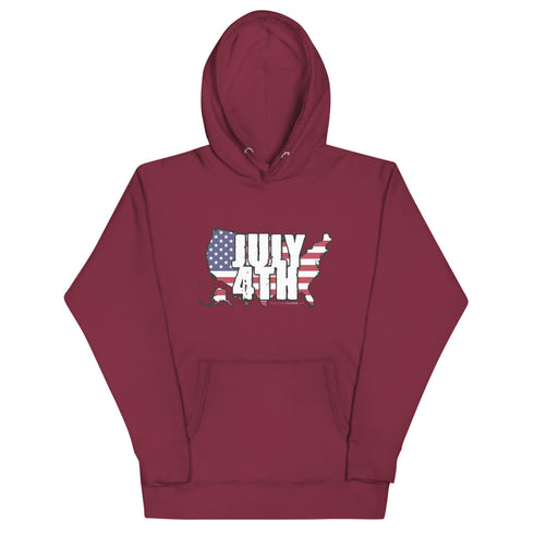 July 4th Unisex Hoodie - Mainstream Freedom