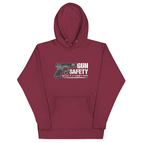Gun Safety Rule #1 Carry One Unisex Hoodie - Mainstream Freedom