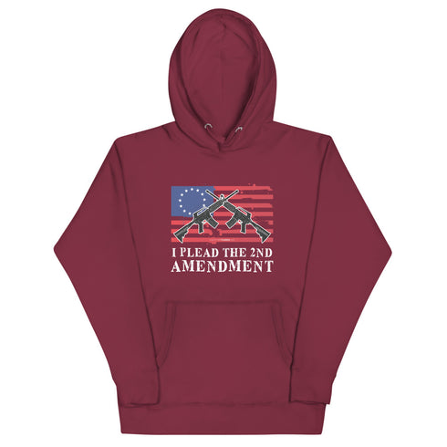 I Plead The 2nd Amendment Unisex Hoodie - Mainstream Freedom