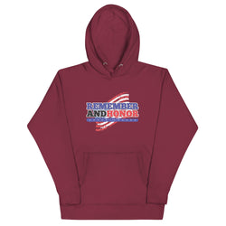 Remember And Honor Memorial Day Unisex Hoodie - Mainstream Freedom