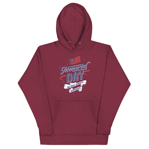 Memorial Day Unisex Hoodie - Mainstream Freedom