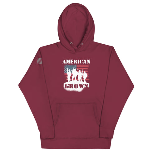 American Grown Unisex Hoodie - Mainstream Freedom