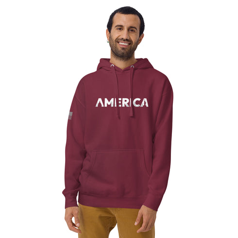 America Unisex Hoodie - Mainstream Freedom