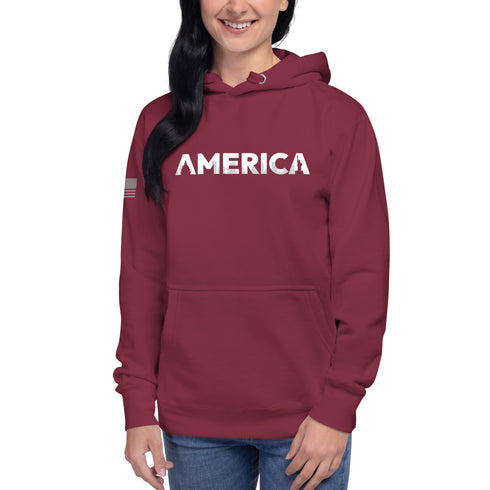 America Unisex Hoodie - Mainstream Freedom