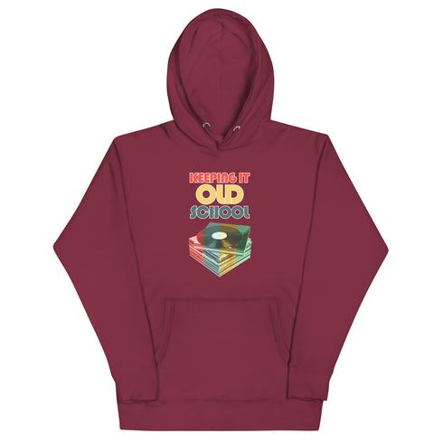 Keeping It Old School Unisex Hoodie - Mainstream Freedom