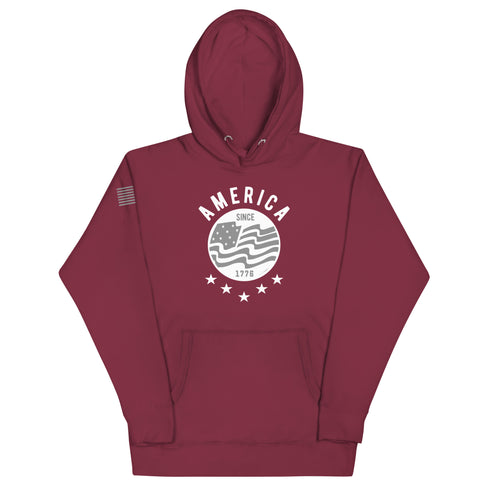 America Since 1776 Unisex Hoodie - Mainstream Freedom