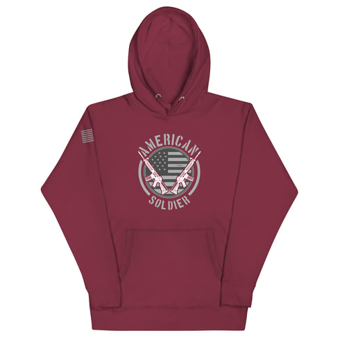 American Soldier Unisex Hoodie - Mainstream Freedom