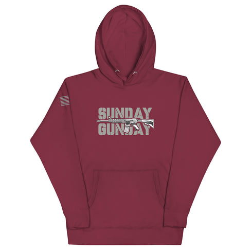 Sunday Gun Day Unisex Hoodie - Mainstream Freedom