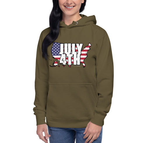 July 4th Unisex Hoodie - Mainstream Freedom