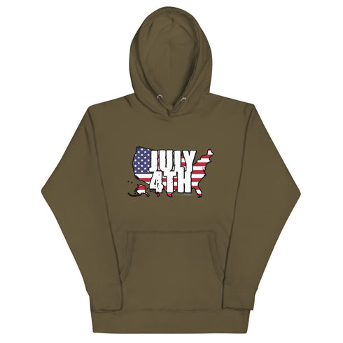 July 4th Unisex Hoodie - Mainstream Freedom