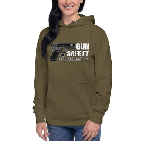 Gun Safety Rule #1 Carry One Unisex Hoodie - Mainstream Freedom