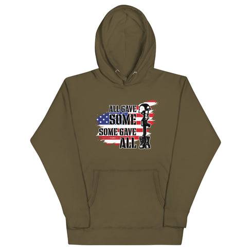 All Gave Some, Some Gave All Unisex Hoodie - Mainstream Freedom