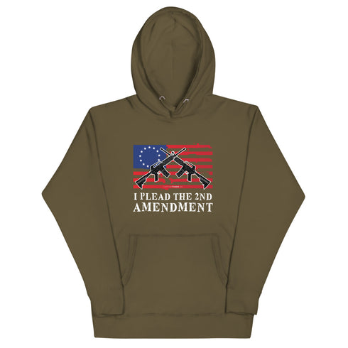 I Plead The 2nd Amendment Unisex Hoodie - Mainstream Freedom