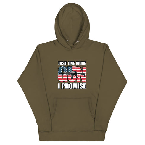 Just One More Gun I Promise Unisex Hoodie - Mainstream Freedom