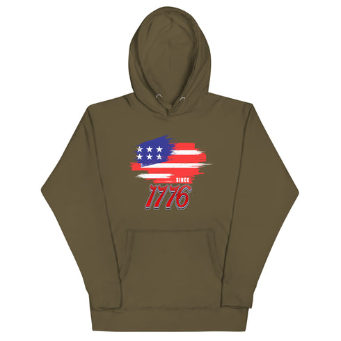 Since 1776 Unisex Independence Day Hoodie - Mainstream Freedom