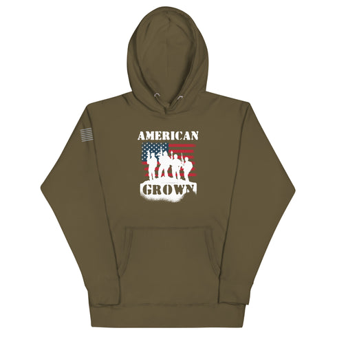 American Grown Unisex Hoodie - Mainstream Freedom