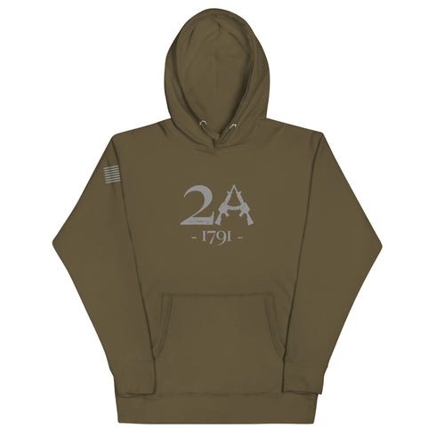 2A 1791 Unisex Hoodie - Mainstream Freedom