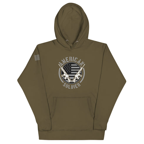 American Soldier Unisex Hoodie - Mainstream Freedom