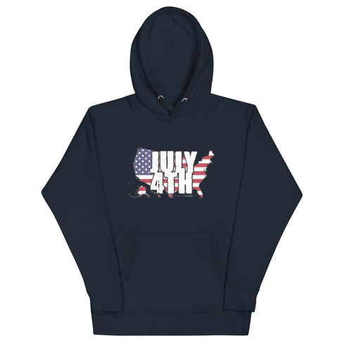 July 4th Unisex Hoodie - Mainstream Freedom