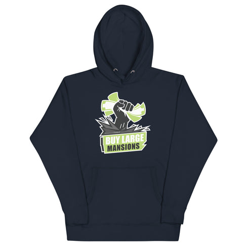 Buy Large Mansions Unisex Hoodie - Mainstream Freedom