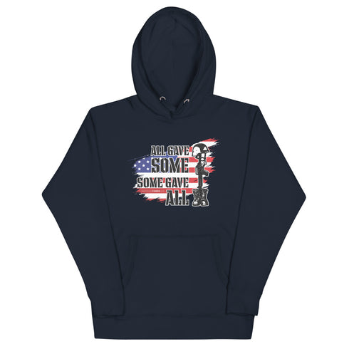 All Gave Some, Some Gave All Unisex Hoodie - Mainstream Freedom