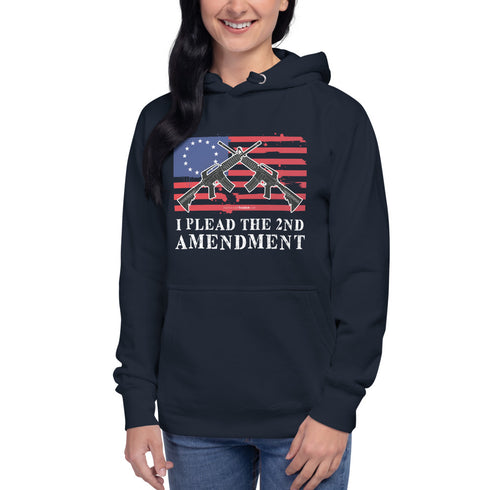 I Plead The 2nd Amendment Unisex Hoodie - Mainstream Freedom