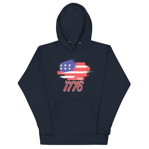 Since 1776 Unisex Independence Day Hoodie - Mainstream Freedom