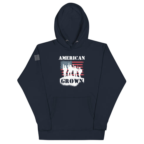 American Grown Unisex Hoodie - Mainstream Freedom