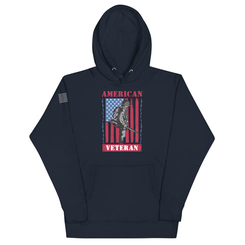 American Veteran Unisex Hoodie - Mainstream Freedom