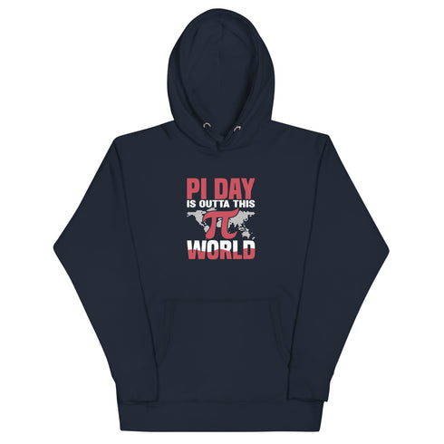PI Day Is Outta This World Unisex Hoodie - Mainstream Freedom